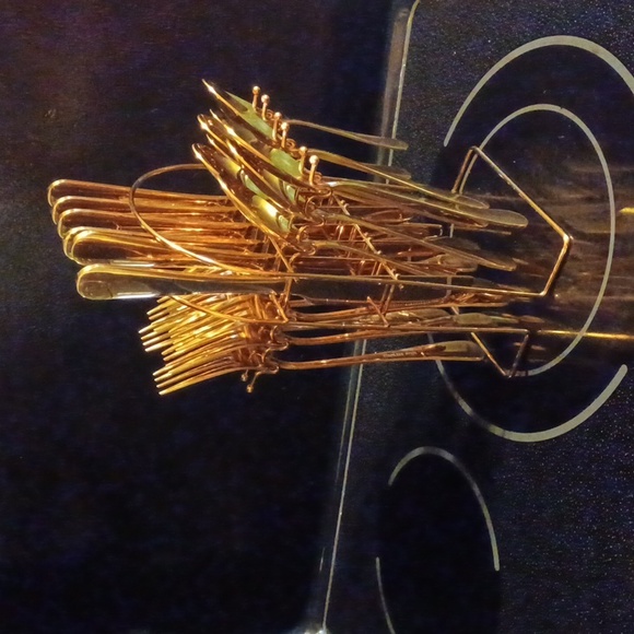Flatware with holder gold finish over stainless steel elegant Cutlery se… - Picture 2 of 5